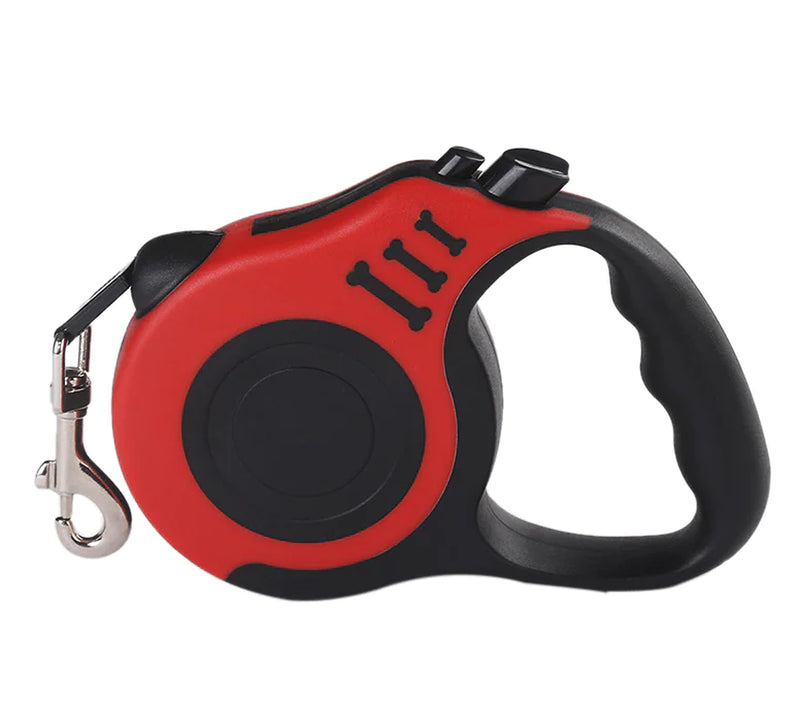 "Ultimate Freedom: 16.5FT Automatic Retractable Dog Leash - Hassle-Free Pet Walking with Collar - Free US Shipping!"