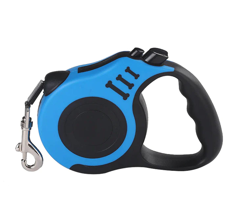 "Ultimate Freedom: 16.5FT Automatic Retractable Dog Leash - Hassle-Free Pet Walking with Collar - Free US Shipping!"