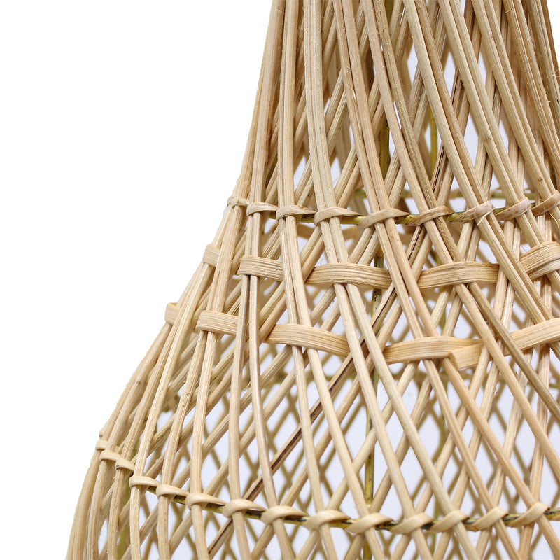 Rattan Table Lamps - Natural-1