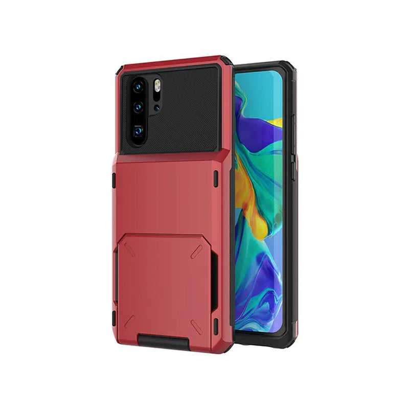 For  P40 P40 Pro P20 Pro Lite Case Flip Card Slots Business Armor Case for  P30 P30Pro Cover for Psmart 2019 Covers