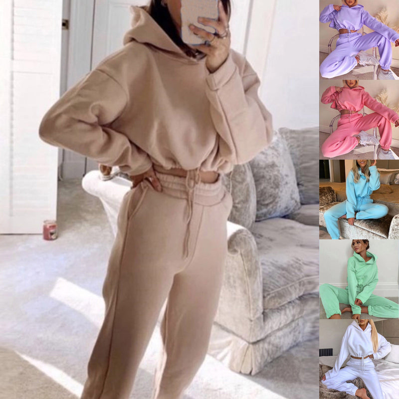 "Ultimate Comfort and Style: Women's 2 Piece Sweatsuit Set - Perfect for Jogging, Fitness, and Casual Wear!"