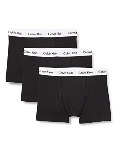 Calvin Klein Men Boxer Short Trunks Stretch Cotton Pack of 3