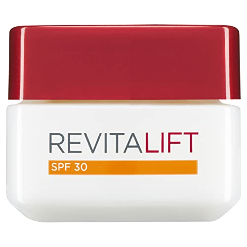 L'Oreal Paris Revitalift Day Cream, Anti-Wrinkle Moisturiser, Day Cream SPF 30, 50 ml (Pack of 1)