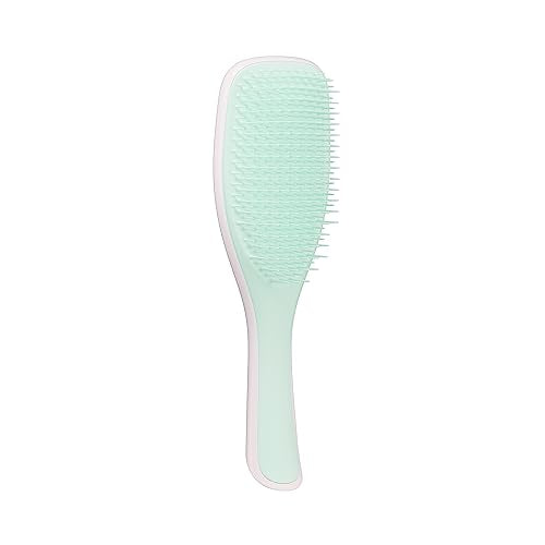 Tangle Teezer The Ultimate Detangler Hairbrush|For Wet & Dry Hair|Detangles All Hair Types|Reduces Breakage, Eliminates Knots|Kind to Wet Hair|Two-Tiered Teeth & Comfortable Handle|Baby Pink & Mint