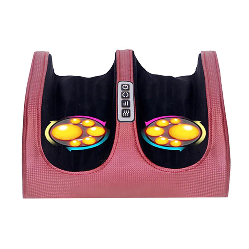 "Ultimate Electric Foot Massager: Soothing Heat, Hot Compression, Shiatsu Kneading, and Muscle Relaxation for Instant Pain Relief and Spa-like Experience!"