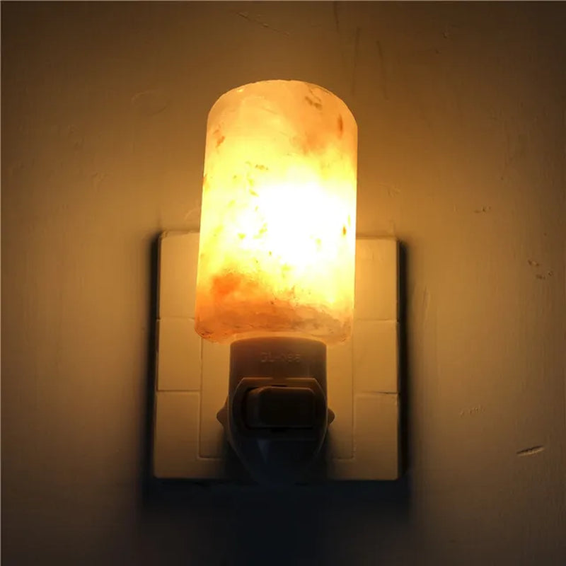 Professional title: "Hand-Carved Himalayan Salt Lamp: Natural Crystal Night Light for Home Decor, Air Purification, and Negative Ion Release (Warm White)"