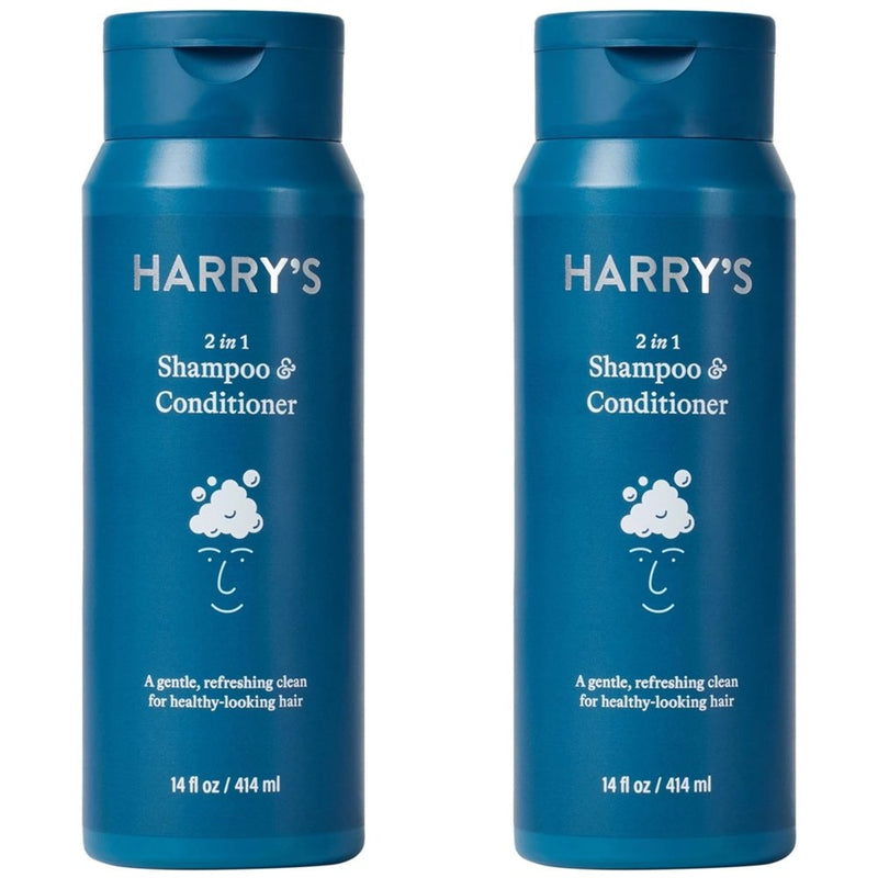 "Ultimate Haircare Solution for Men: 2-In-1 Shampoo and Conditioner Combo, 14 Fluid Ounce (Pack of 2)"