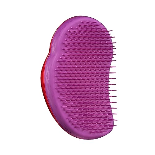 Tangle Teezer | The Original Detangling Hairbrush | Perfect for Wet & Dry Hair | Two-Tiered Teeth & Palm-Friendly Design | For Glossy, Frizz-Free Locks | Morello Cherry & Violet