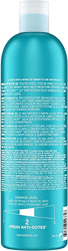 Bed Head by TIGI | Recovery Shampoo and Conditioner Set | Professional Moisturising Hair Repair Treatment | Ideal For Dry And Damaged Hair | 750 ml ( Pack of 2)