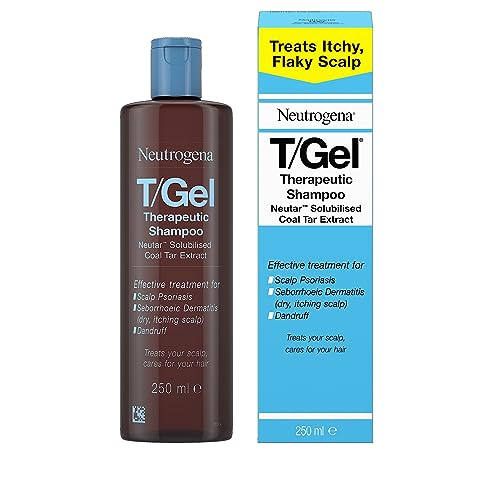 Neutrogena T/Gel Therapeutic Shampoo Treatment Itchy Scalp And Dandruff, Fresh Rain,250 Ml