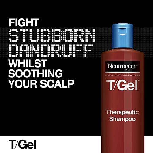 Neutrogena T/Gel Therapeutic Shampoo Treatment Itchy Scalp And Dandruff, Fresh Rain,250 Ml