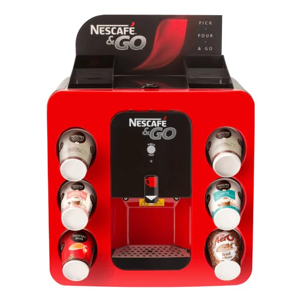 Belgravia Coffee Nescafe & Go Drinks machine PLUS 56 Drink Starter Pack