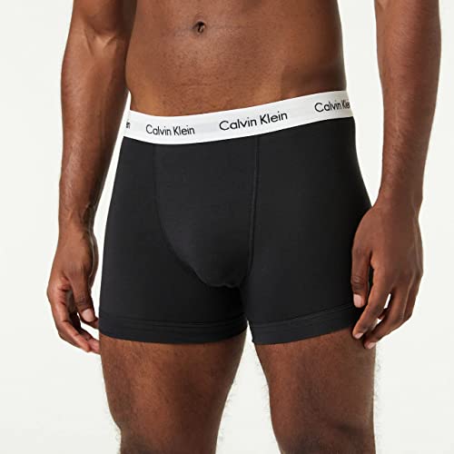 Calvin Klein Men Boxer Short Trunks Stretch Cotton Pack of 3