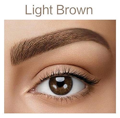 Demure Eyebrow Dye Kit, Professional Formula Brow Tint - contains Argan Oil & Castor Oil (Omega 6, Carotene, Vitamins А, Е, F), Fast and Safe Results (3.0 Dark Brown)