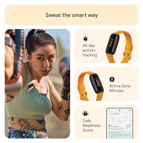 Fitbit Inspire 3 Activity Tracker with 6-months Premium Membership Included, up to 10 days battery life and Daily Readiness Score