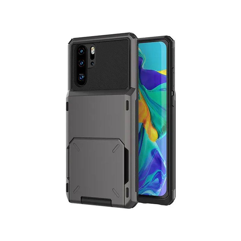 For  P40 P40 Pro P20 Pro Lite Case Flip Card Slots Business Armor Case for  P30 P30Pro Cover for Psmart 2019 Covers