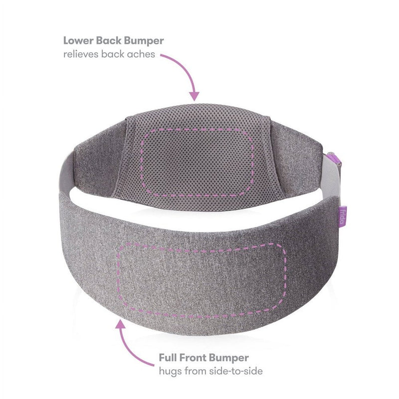 "Ultimate C-Section Recovery Band: The Perfect Postpartum Belly Support and Abdominal Binder with Adjustable Strap - Experience Unmatched Comfort and Support in Stylish Grey"