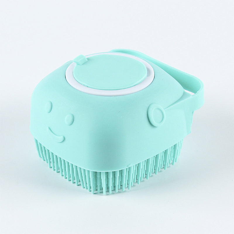 "Ultimate Pet Spa Experience: Luxurious Shampoo Massager Brush for Dogs and Cats - Gently Groom, Massage, and Cleanse with Soft Silicone Bristles"