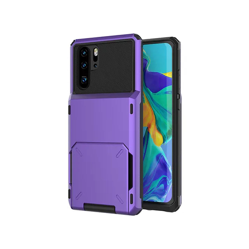 For  P40 P40 Pro P20 Pro Lite Case Flip Card Slots Business Armor Case for  P30 P30Pro Cover for Psmart 2019 Covers