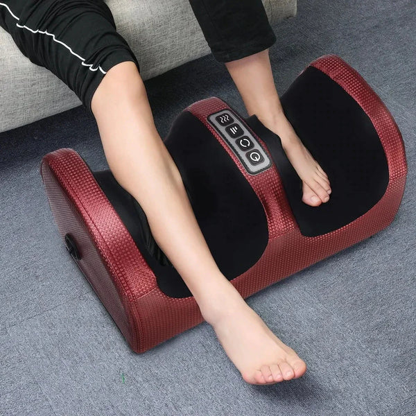 "Ultimate Electric Foot Massager: Soothing Heat, Hot Compression, Shiatsu Kneading, and Muscle Relaxation for Instant Pain Relief and Spa-like Experience!"