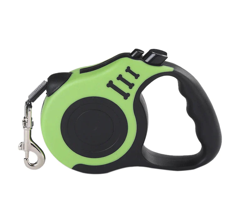 "Ultimate Freedom: 16.5FT Automatic Retractable Dog Leash - Hassle-Free Pet Walking with Collar - Free US Shipping!"