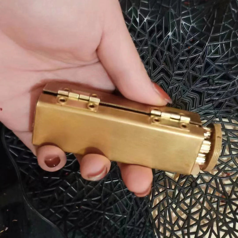 "Premium Handcrafted Pure Copper Cigarette Roller - Elevate Your Smoking Experience!"