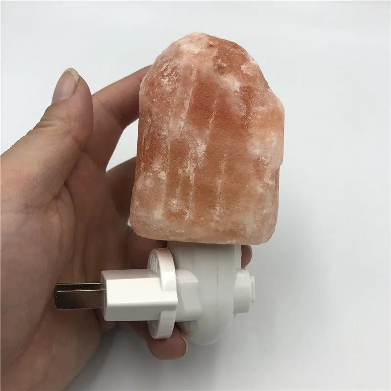 Professional title: "Hand-Carved Himalayan Salt Lamp: Natural Crystal Night Light for Home Decor, Air Purification, and Negative Ion Release (Warm White)"