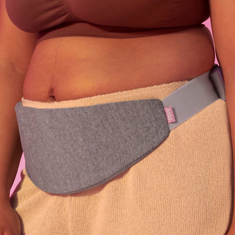 "Ultimate C-Section Recovery Band: The Perfect Postpartum Belly Support and Abdominal Binder with Adjustable Strap - Experience Unmatched Comfort and Support in Stylish Grey"