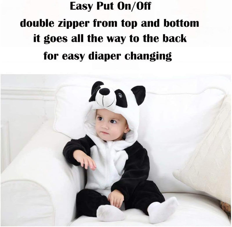 Unisex Toddler Onesie Halloween Dress up Romper - Baby Animal Costumes