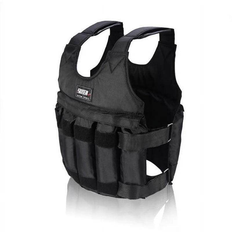 "Maximize Your Workout with our Adjustable Weighted Vest for Men - Boost Intensity and Build Strength with 20-100lbs of Resistance!"