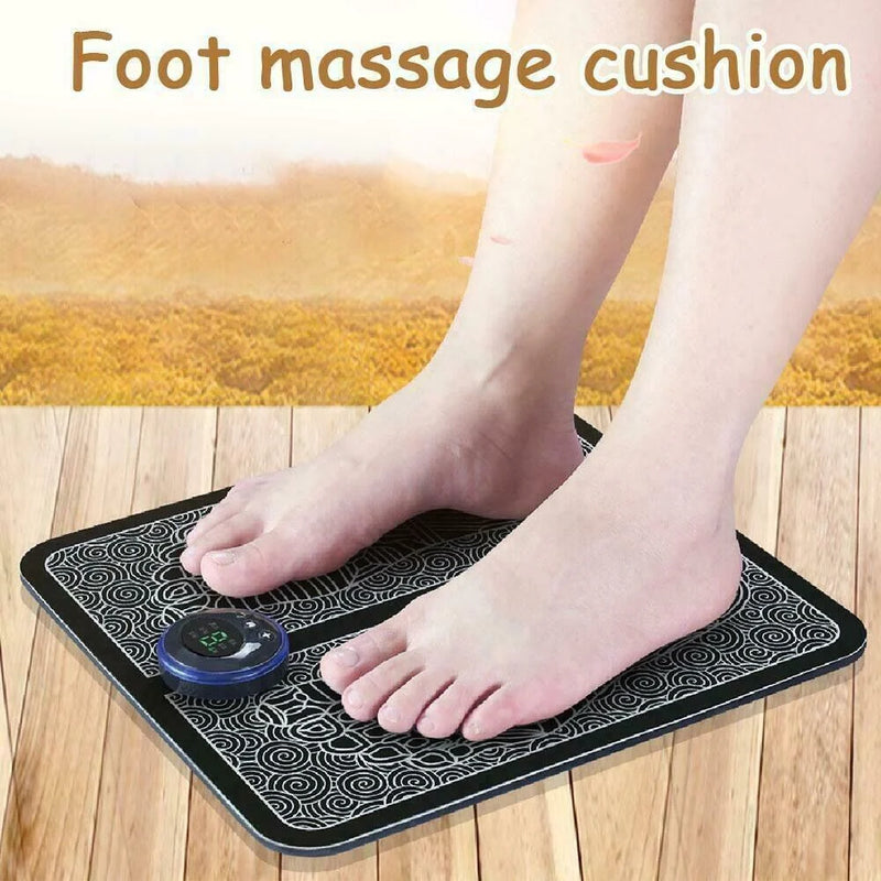 "Revitalize and Rejuvenate Your Legs with our Electric Deep Kneading EMS Foot Massager - Say Goodbye to Muscle Pain and Hello to Relaxation!"