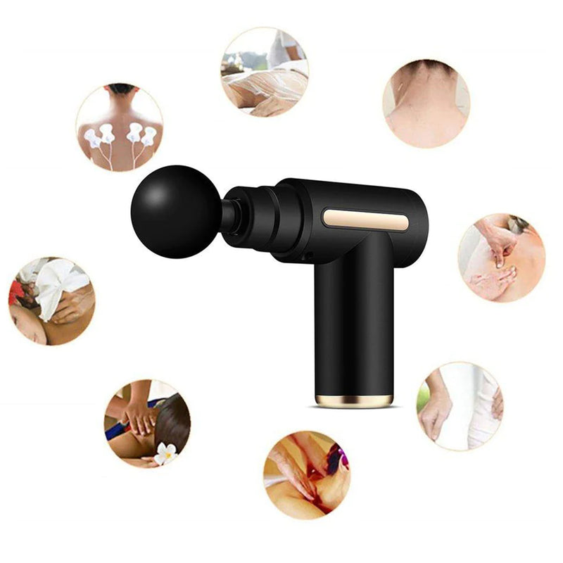 Lmyg USB Rechargeable Deep Tissue Percussion Fascia Massage Gun