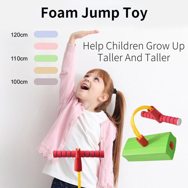 "Jump to New Heights with the Fun and Interactive Frog Fitness Bouncing Toy - Ideal Outdoor Exercise Equipment for Growing Boys and Girls!"