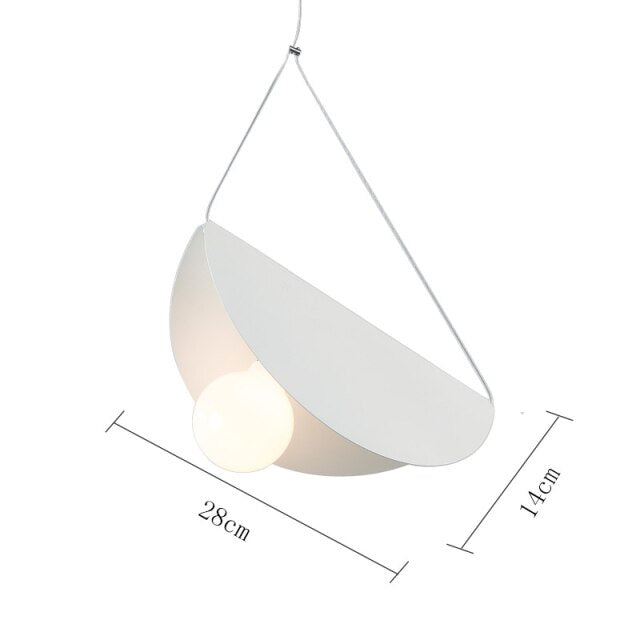 Modern Geometry LED Pendant Light Colorful Bedroom Bedside Small Pendant Lamps Restaurant Bar Lighting Indoor Decoration Lamp-1