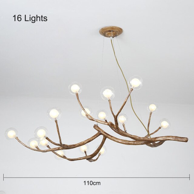 Nordic LED Branch Chandelier Lights Living room Lamps Modern Molecular Chandeliers for Bedroom Restaurant Decoration Lighting-3